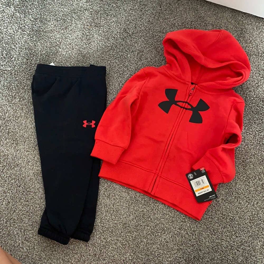 Under armor youth set